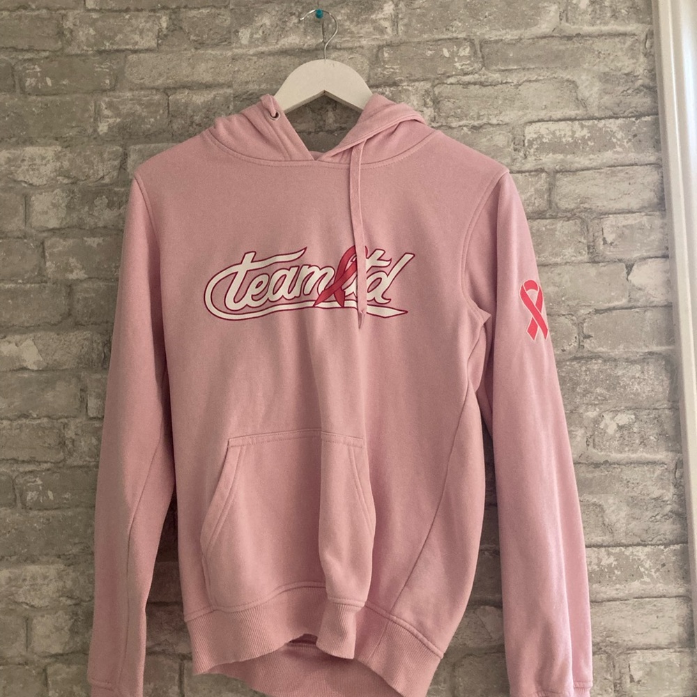 Team LTD breast cancer awareness hoodie